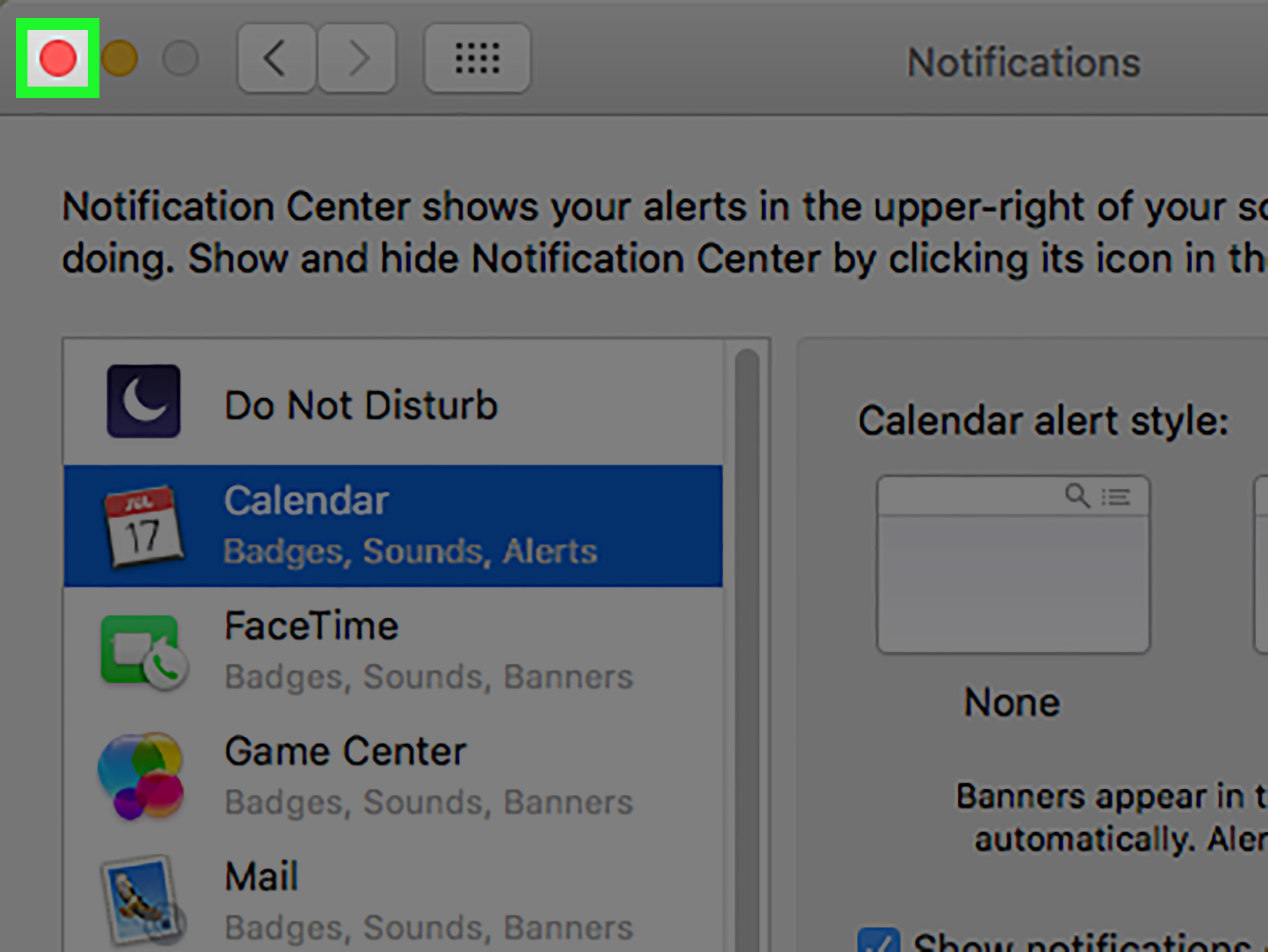 Remove App From Notification Center Mac